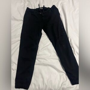 Men's Black Joggers
